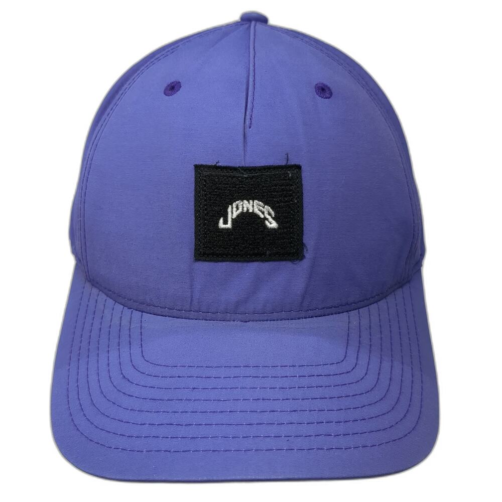 Jones Sports Co Purple 5 Panel One Size Snapback Laser Cut Ventilation Patch Hat